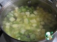 Суп-пюре кабачково-яблочный с перловкой ингредиенты