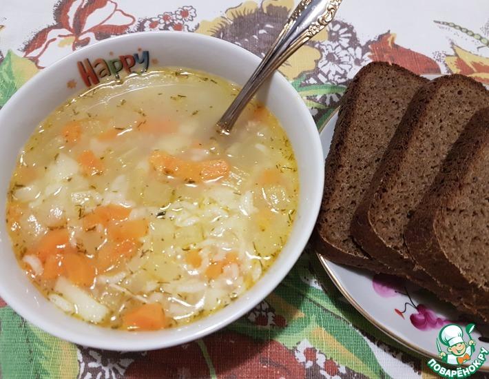 Рецепт: Лёгкий французский суп