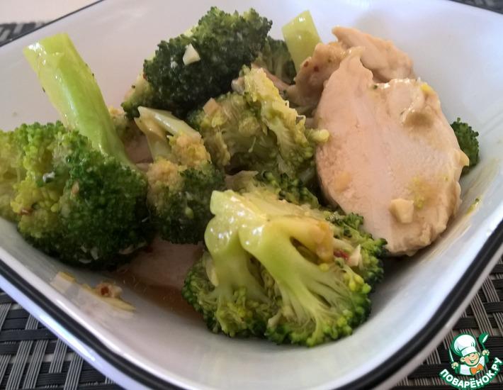 Рецепт: Китайская курица с брокколи
