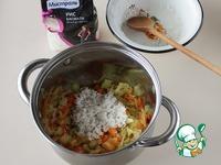 Суп с плавленым сырком и карри ингредиенты