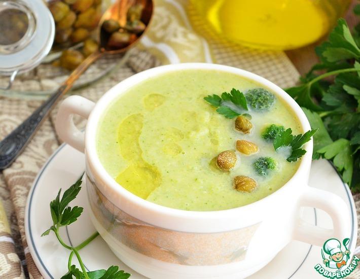 Рецепт: Суп-пюре с нутом и овощами