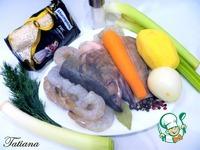 Рыбный суп с рисом и креветками ингредиенты