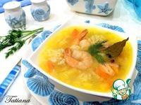 Рыбный суп с рисом и креветками ингредиенты