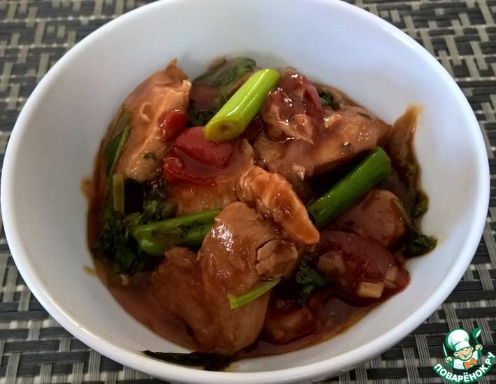 Рецепт: Китайская кисло-сладкая курица