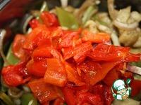Салат из фасоли с запеченными овощами ингредиенты
