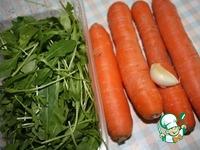 Салат с рукколой и запеченной морковью ингредиенты