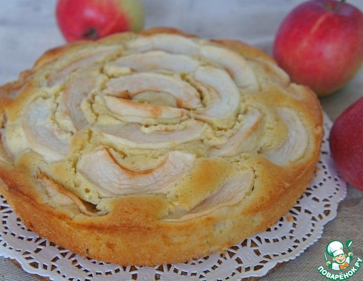 Рецепт: Яблочный пирог по-нормандски