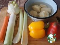 Овощной суп с фенхелем и орехами ингредиенты