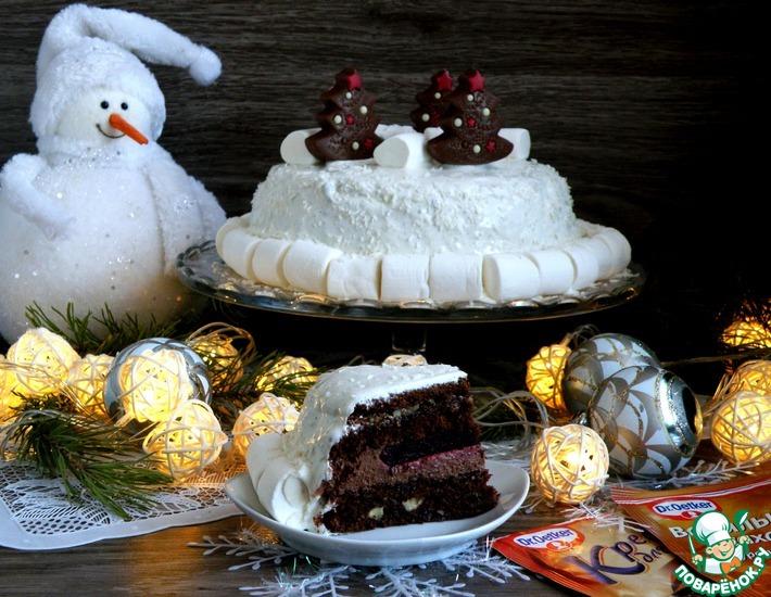 Рецепт: Шоколадный торт «Старый Новый год»