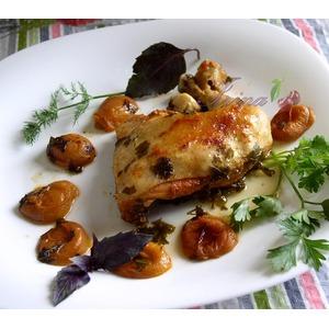 Курица с пряными овощами и специями