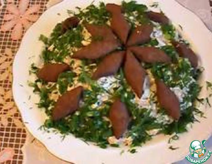 Рецепт: Шикарный салат из двух баночек