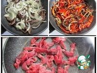 Теплый мясной салат ингредиенты