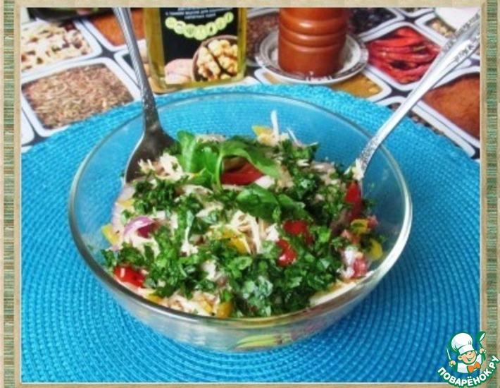 Рецепт: Овощной салат Популярный