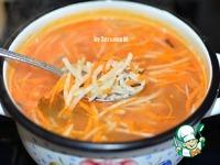 Креветочный суп с рисом и сельдереем ингредиенты