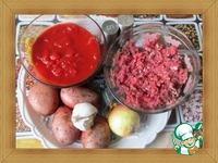 Тефтели в картофельно-томатном соусе ингредиенты