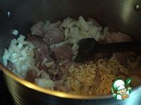 Красный суп со свининой и чечевицей ингредиенты
