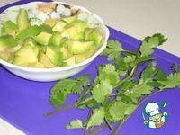 Салат с авокадо и нутом ингредиенты