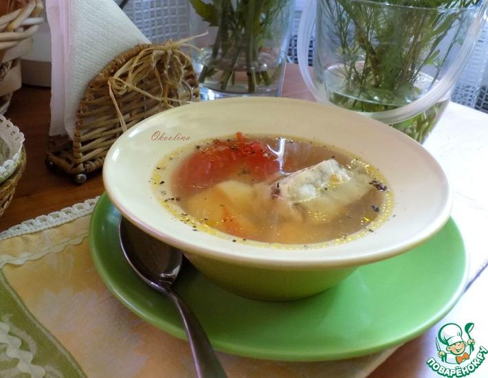 Рецепт: Лёгкий рыбный суп из трески