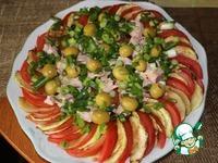 Салат из кабачков с тунцом ингредиенты