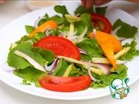 Теплый салат с говядиной и овощами ингредиенты