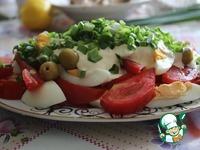 Салат из яиц и помидоров ингредиенты