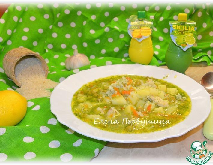 Рецепт: Суп с зеленым смузи