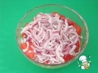 Салат из помидоров и ялтинского лука ингредиенты