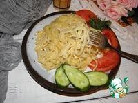 Макароны с яйцом и сыром ингредиенты