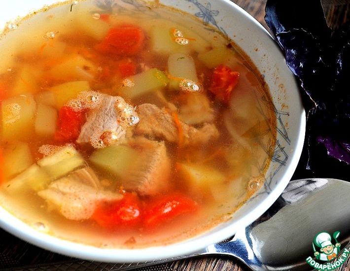 Рецепт: Гречневый суп Летний