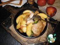Фрикасе с курицей и яблоками Интересное ингредиенты