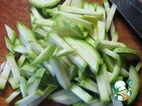 Овощной салат с кабачком и кукурузой ингредиенты