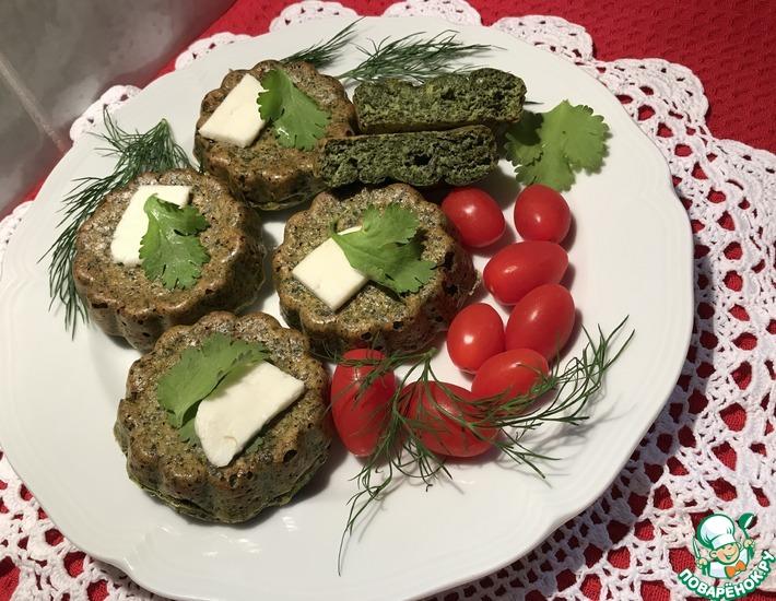 Рецепт: Закуска из шпината Полезные штучки 