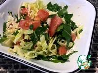 Капустный салат с одуванчиком и помидорами ингредиенты