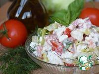 Салат с творогом ингредиенты