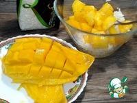 Десерт из манго и риса ингредиенты