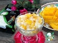 Десерт из манго и риса ингредиенты