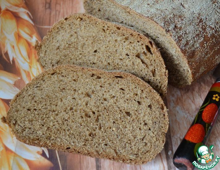 Рецепт: Хлеб ржаной с семолиной