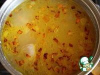 Гороховый суп с чесночно-беконовыми рулетами ингредиенты