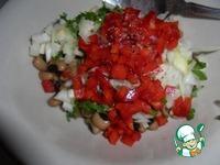 Салат с фасолью и чесноком ингредиенты