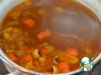 Фасолевый суп-пюре с хрустящим беконом ингредиенты