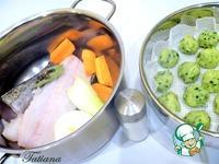 Рыбный суп с фрикадельками и фасолью ингредиенты