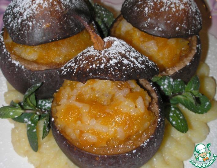 Рецепт: Запечённый десерт Райская груша