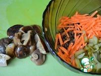 Салат с чечевицей и маринованными грибами ингредиенты