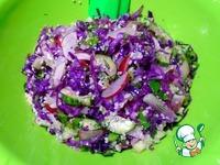Весенний салат с кускусом ингредиенты