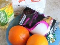 Постные апельсиновые пирожные ингредиенты