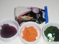 Рис отварной цветной ингредиенты
