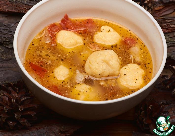 Рецепт: Парагвайский суп с клецками Бори-Бори