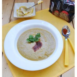 Палестинский суп из чечевицы и тыквы