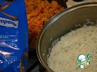 Рис и рагу из соевого фарша ингредиенты