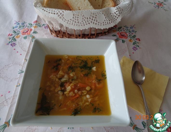 Рецепт: Бобовый суп с репой